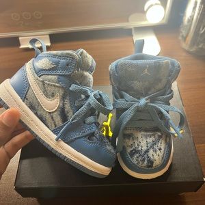 Baby Demin mid Jordan 1’s